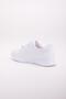 Thin Sole Bonded Skin White Women's Sports Shoes - 5