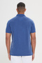 Men's Indigo Slim Fit Slim Fit Polo Collar T-Shirt - 5