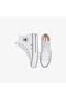 حذاء رياضي Chuck Taylor All Star Lift Hi للجنسين باللون الأبيض - 4