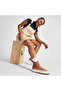Chuck 70 Women's Orange Leather Sneaker - 3