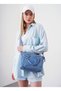 Navy Blue Women's Crossbody Bag 05Bhpc6007-Kp L - 7