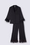 1 Meter Snap Ostrich Feather Black - 8