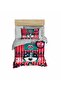 Racing Teddy Bear Single Digital Baby Bedding Set - 2