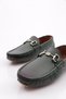 Men's Comfort Shoes with Metal Accessories Green Floater 21213642 - 4