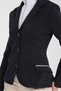 Navy Blue Color Women's Riding Jacket - 5