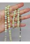 Peridot (Zebercet) Stone Green-White Variegated 99-Piece Prayer Beads 8mm (23115) - 4