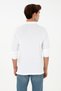 Men's White Basic Sweatshirt 50289060 -Vr013 - 5