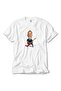 Metallica James Hetfield Cartoon White T-Shirt