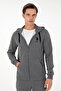 Men's Anthracite Melange Knit Cardigan 50289028-VR081 - 3