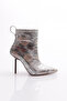 Women's Heeled Boots Brown Snake 91293557