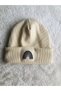 100% Cotton Baby Beanie with Ribbon Label/ Baby Child Winter Beanie