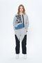 Teknik Kumaş Matchli Tracksuit Gray