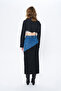 Asymmetrical Crop Shirt with Athlete Detail Inside, Black - 5
