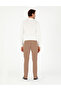 Mink Slim Fit Basic Canvas Trousers 50292522-Vr052 - 4
