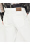 Ecru Slim Fit Jean Trousers 50274154-Vr019 - 6