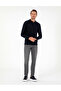 Navy Blue Slim Fit Button Polo Neck Knitwear Sweater 50300506-Vr033 - 4