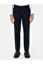 Navy Blue Slim Fit Fabric Trousers 50293167-Vr033 - 2