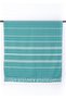 Peshtemal, Bath, Beach, Camping Towel, Buldan, 90X180 Cm,'Turquoise' Bath Towel - 4