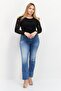 Women Scoop Neck Long Sleeve Textured Bodysuit, Black - 2