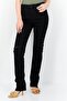 Women Slim Fit Ripped Denim Jeans, Black