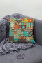 Double Side Printed Ottoman Patterned Single Throw Pillow Case