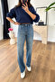Zr Lovin Navy Blue Straight Jeans - 2