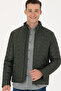 Men's Khaki Coat 50270018-Vr027 - 4