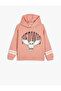 Sweatshirt Oversize Hooded Harry Potter Printed Licensed Long Sleeve