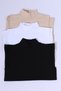 Women's Zero Arm Throat Body Set of 3 Black-White-Ten - 6