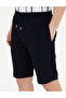 Navy Blue Regular Fit Knitted Shorts 50286125-Vr033 - 5