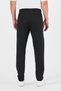 Men's Black-Anthracite Standard Fit Regular Cut Straight Leg Pocket Zippered Comfortable Jogger 2-Piece Sweatpants - 8