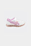 Girl's Color Blocked Velcro Lilac Sneakers