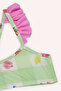 Girl's Fruit Patterned Bikini - 4