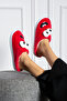Silent, non-slip, orthopedic sole, furry fluffy, figured slippers home slippers - 4