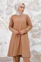 Seyal Tunic Trousers Wrinkled Suit 1252 - Mink - 4