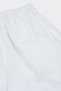 Girl's Elastic Waist White Trousers - 3
