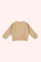 Baby Girl Beige Sweatshirt - 2