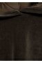Corduroy Hooded Blouse - 7