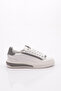 Men's Lace-Up Sneakers Shoes White 68553617