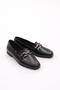 Women's Accessory Loafer Shoes Black Patent Leather 8122678 - 2