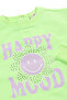 Baby Girl Printed Green Sweatshirt - 3