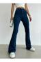 Monera Midnight Blue High Waist Flare Jeans(1 Size Large) - 3