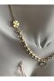 Luck Heart-Clover Detailed Stainless Steel Necklace (47 cm Extension Included) - 2