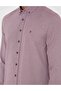 Burgundy Slim Fit Long Sleeve Shirt 50297998 -Vr014 - 7