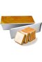 Narkalıp Baton Toast & Bread Mold with Lid (10X10X20 CM) Stainless Steel - 3