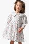 Baby Girl Dress Girls' Dress Birthday Party Wedding Long Sleeve Lined Cotton Dress - 3