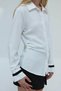 Women's Ecru Gather Detailed Crepe Shirt - 4