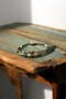 Medieval Motif Metal and Wood Beaded Bracelet - 2