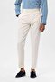 Ecru High Waist Regular Fit Men's Trousers