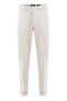 Ecru High Waist Regular Fit Men's Trousers - 6